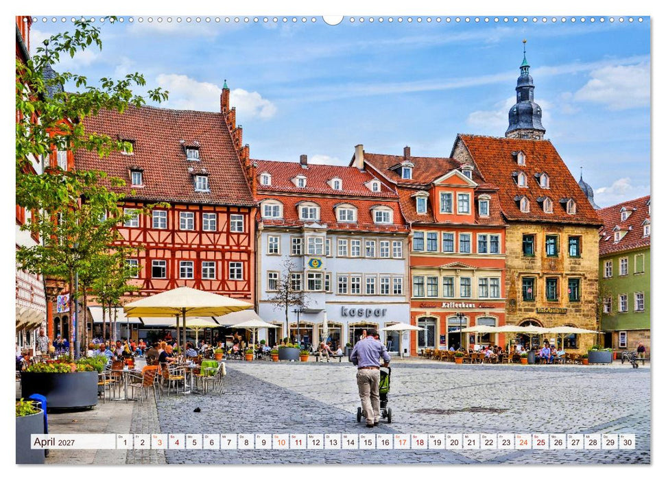 Coburg - Veste, Markt & mehr (CALVENDO Wandkalender 2027)