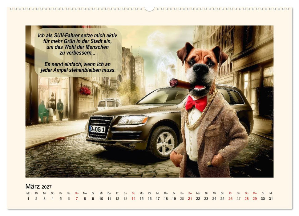 Autofahrer-Humor (CALVENDO Premium Wandkalender 2027)