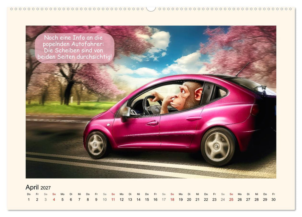 Autofahrer-Humor (CALVENDO Premium Wandkalender 2027)