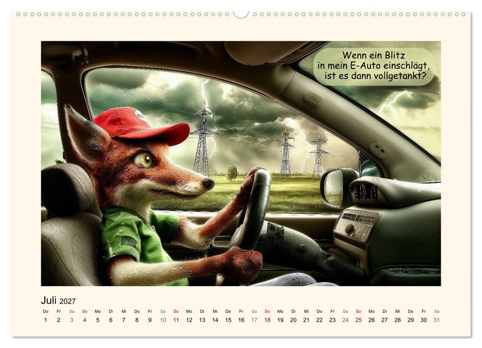 Autofahrer-Humor (CALVENDO Premium Wandkalender 2027)