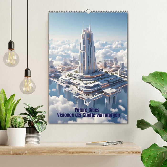 Future Cities – Visionen der Städte von morgen (CALVENDO Wandkalender 2027)