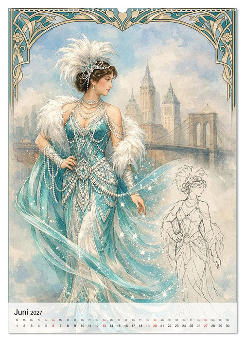 Belle Époque Weltreise (CALVENDO Wandkalender 2027)