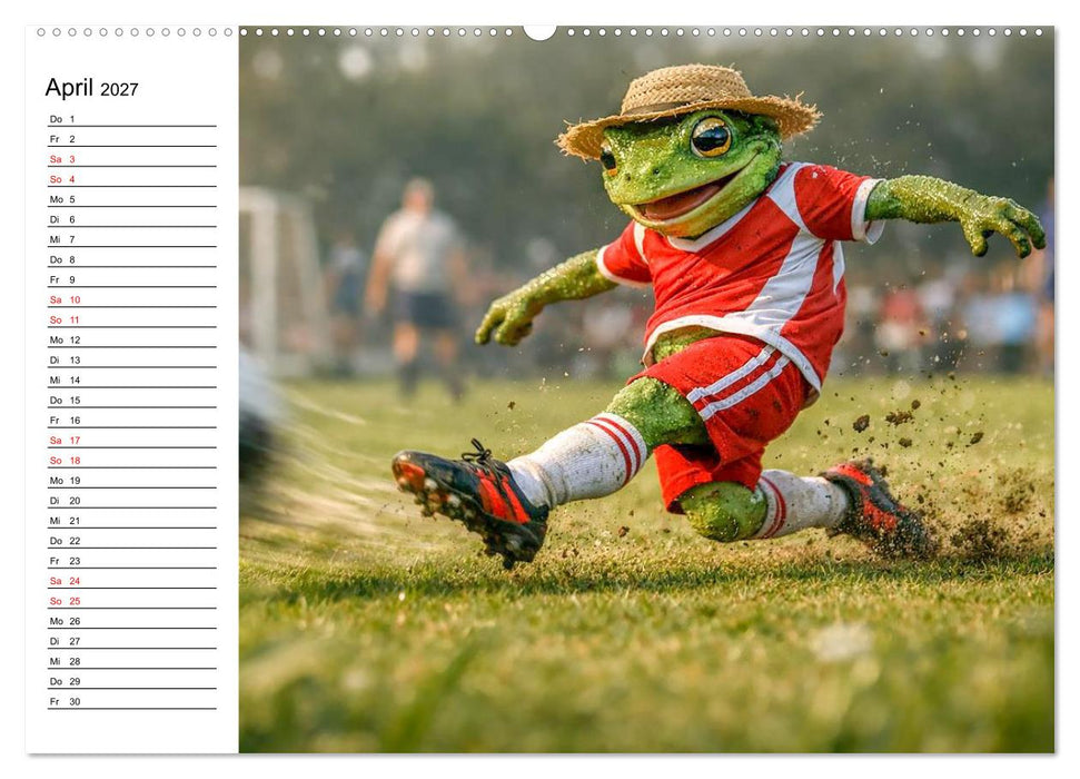 Sportfrosch (CALVENDO Wandkalender 2027)
