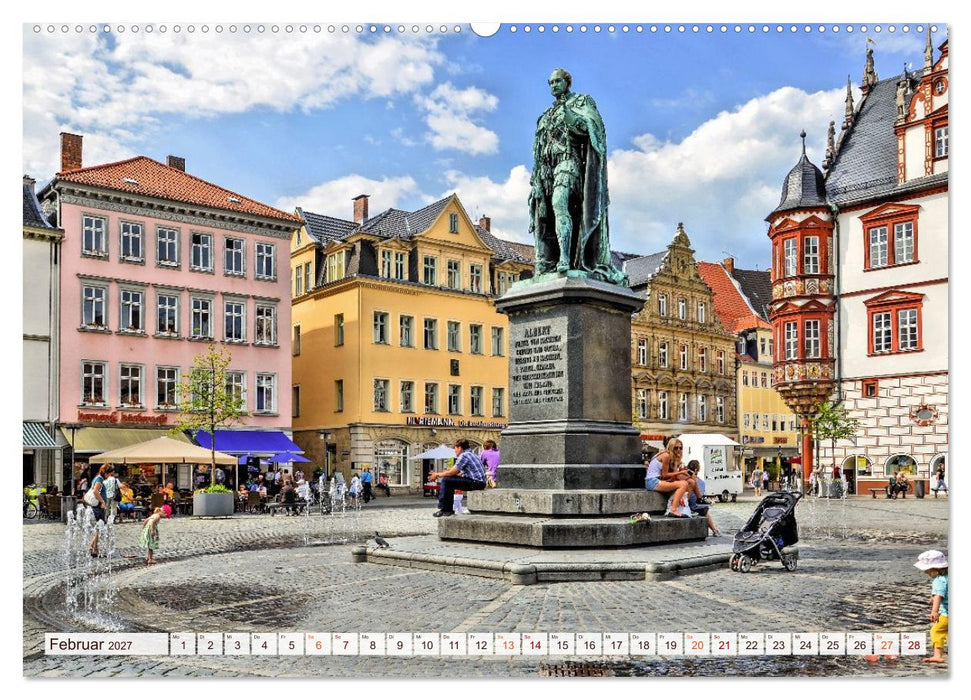 Coburg - Veste, Markt & mehr (CALVENDO Premium Wandkalender 2027)