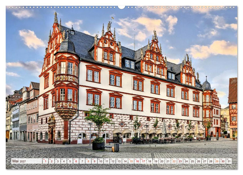 Coburg - Veste, Markt & mehr (CALVENDO Premium Wandkalender 2027)