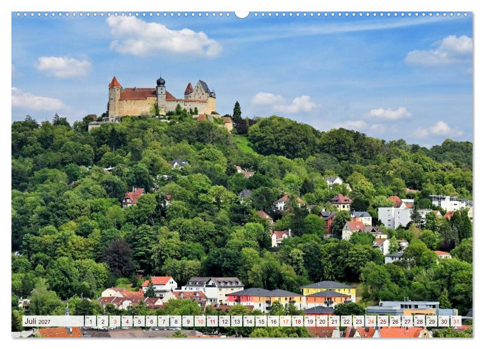 Coburg - Veste, Markt & mehr (CALVENDO Premium Wandkalender 2027)