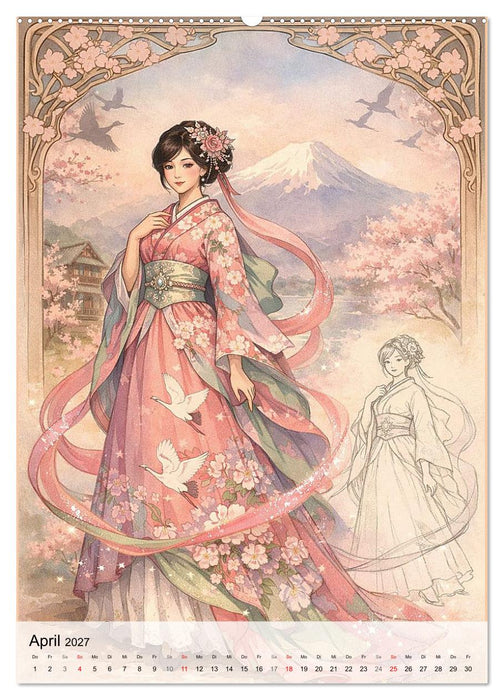 Belle Époque Weltreise (CALVENDO Premium Wandkalender 2027)