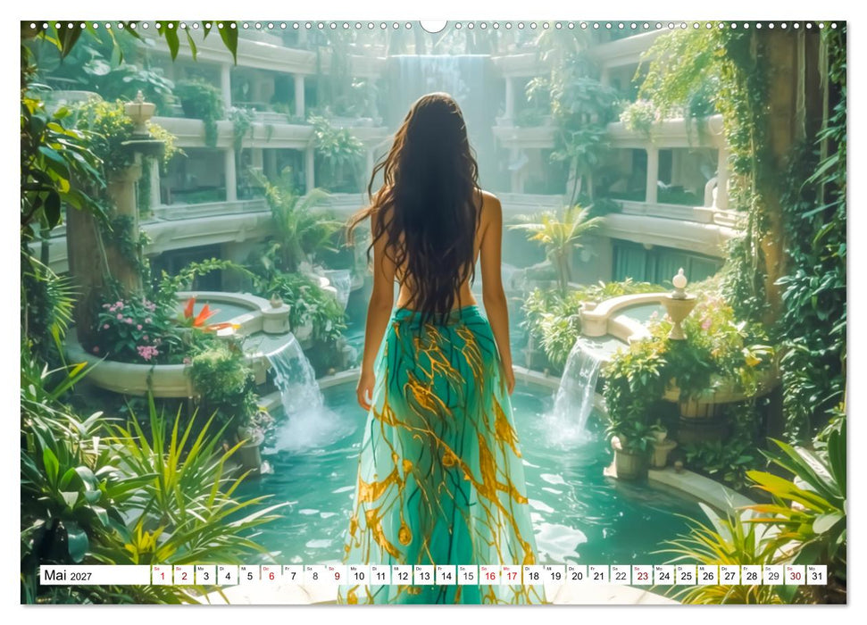 Atlantis – Glanz und Fall einer verlorenen Welt (CALVENDO Premium Wandkalender 2027)
