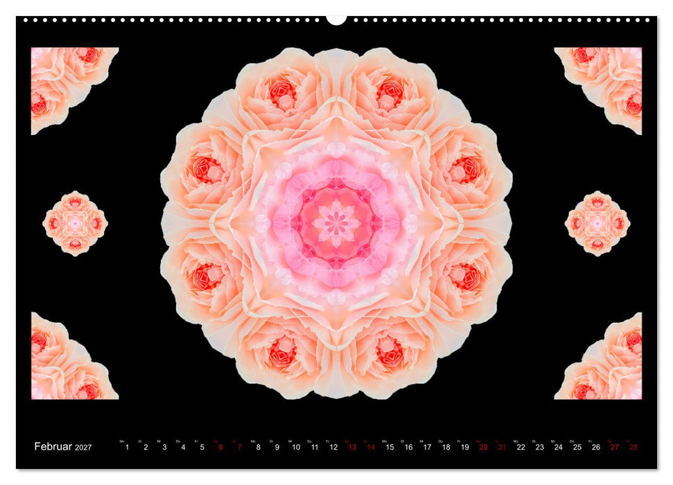 ROSEN MANDALAS (CALVENDO Premium Wandkalender 2027)