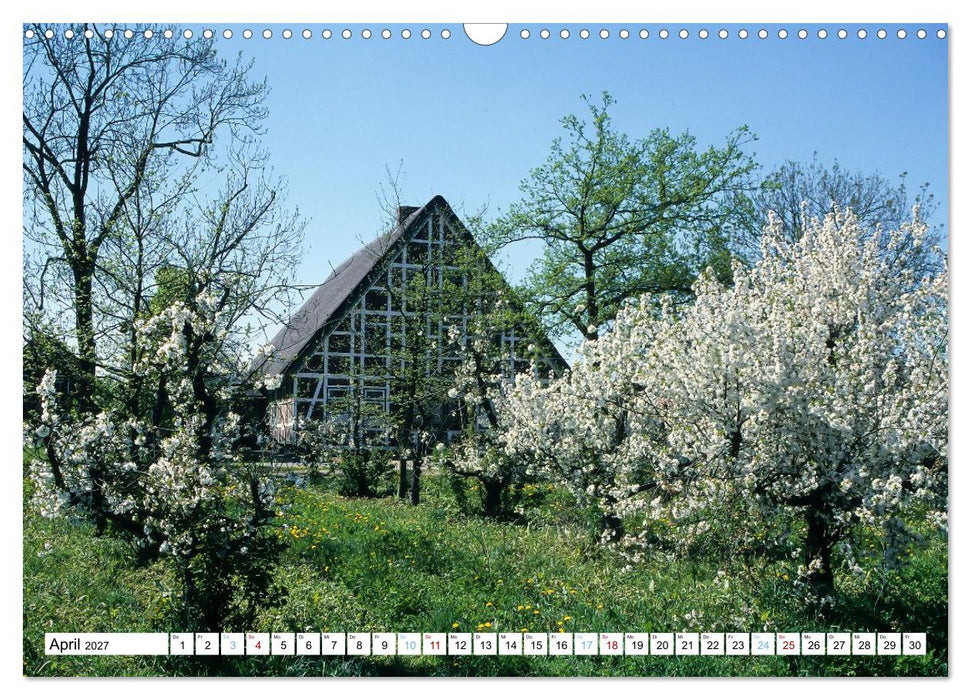 Das Alte Land- im Rhythmus der Jahreszeiten (CALVENDO Wandkalender 2027)