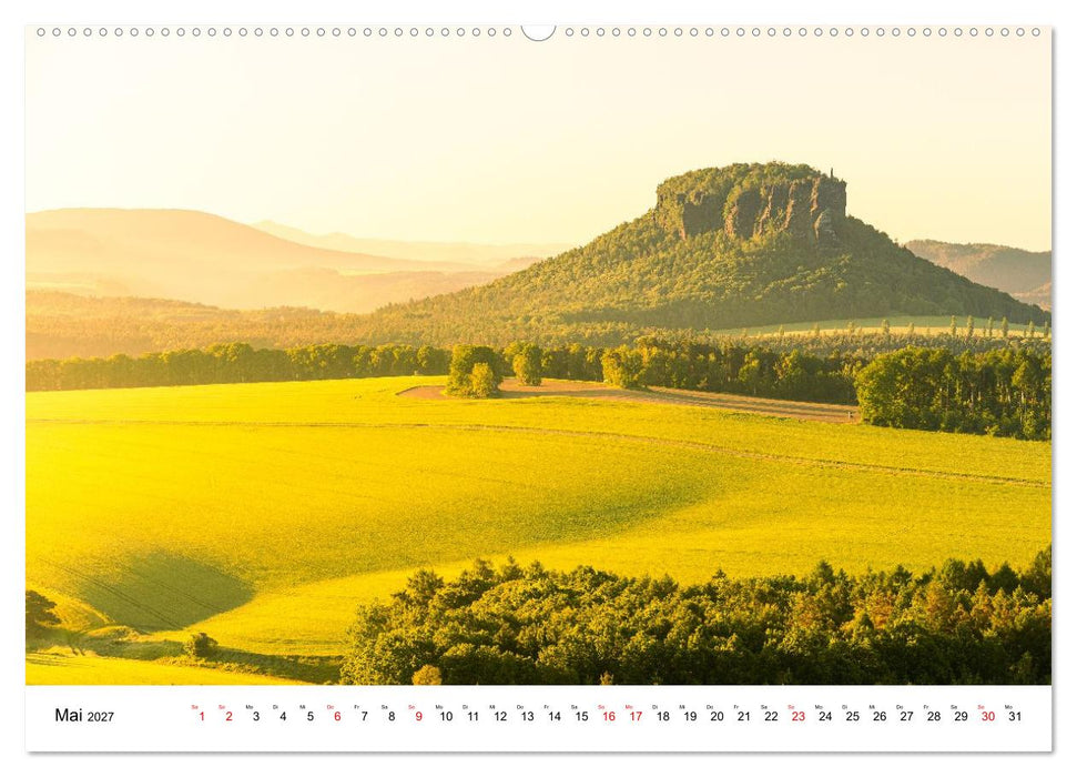 Sächsische Schweiz - Wandern im Elbsandsteingebirge (CALVENDO Premium Wandkalender 2027)