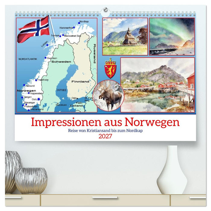 Impressionen aus Norwegen (CALVENDO Premium Wandkalender 2027)