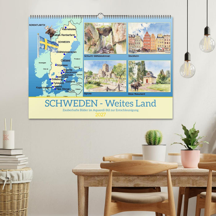 Schweden - Weites Land (CALVENDO Wandkalender 2027)