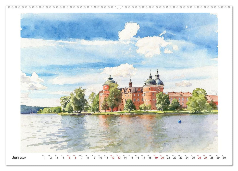 Schweden - Weites Land (CALVENDO Wandkalender 2027)