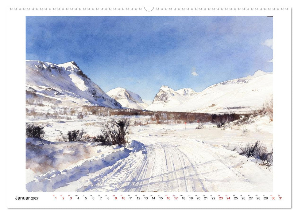 Schweden - Weites Land (CALVENDO Premium Wandkalender 2027)