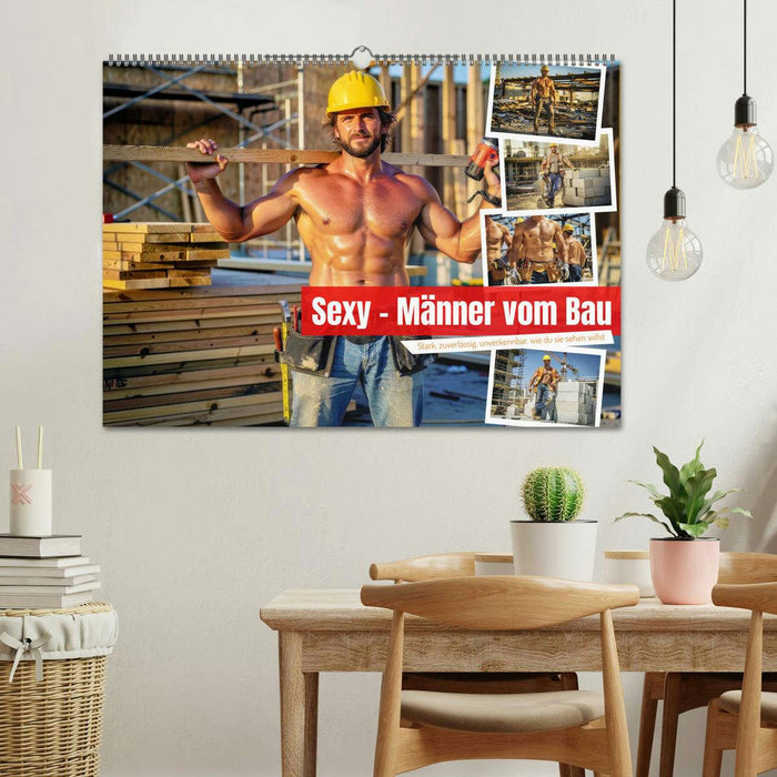 Sexy - Männer vom Bau (CALVENDO Wandkalender 2027)
