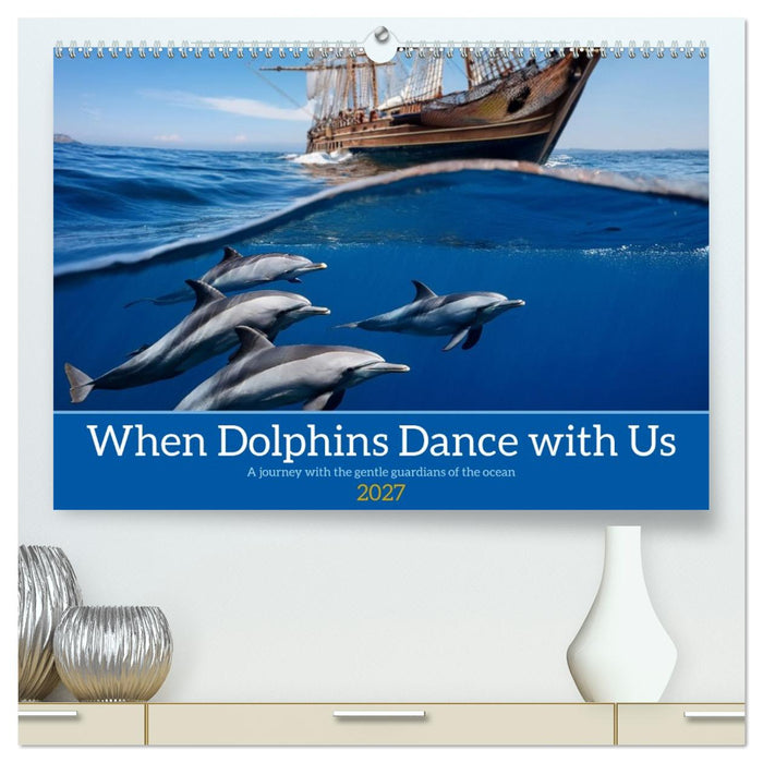 When Dolphins Dance with Us (CALVENDO Premium-Calendar 2027)