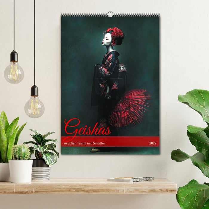 Geishas zwischen Traum und Schatten (CALVENDO Wandkalender 2027)