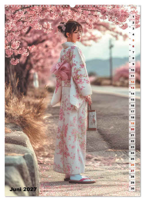 Geishas zwischen Traum und Schatten (CALVENDO Wandkalender 2027)
