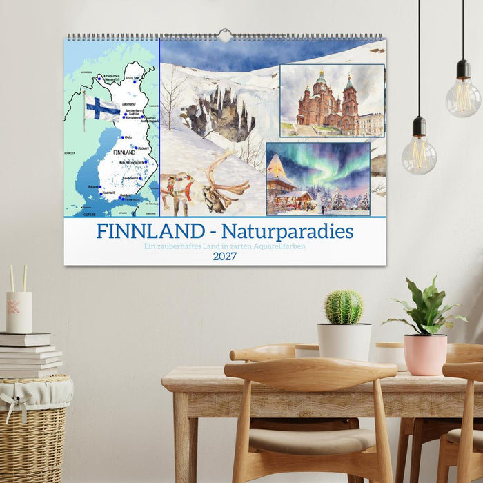 Finnland - Naturparadies (CALVENDO Wandkalender 2027)