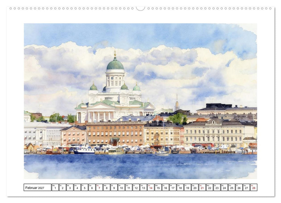 Finnland - Naturparadies (CALVENDO Wandkalender 2027)