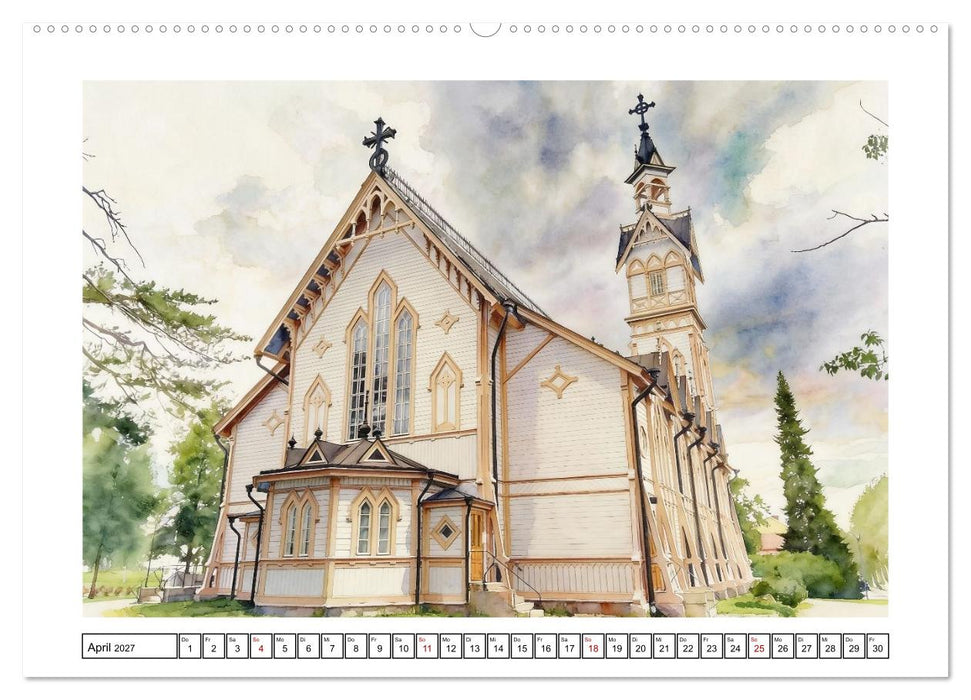 Finnland - Naturparadies (CALVENDO Wandkalender 2027)