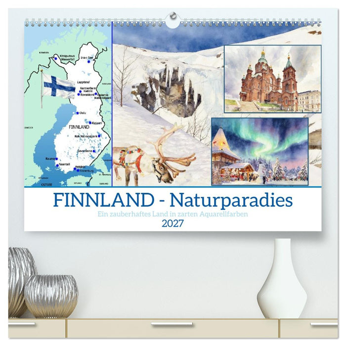 Finnland - Naturparadies (CALVENDO Premium Wandkalender 2027)