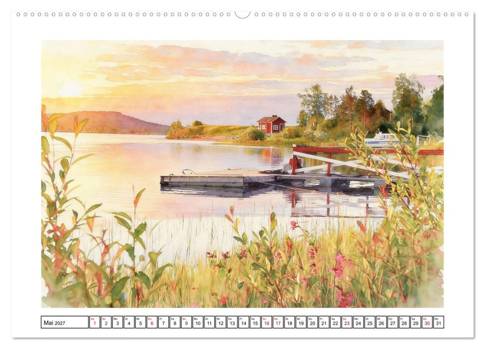 Finnland - Naturparadies (CALVENDO Premium Wandkalender 2027)