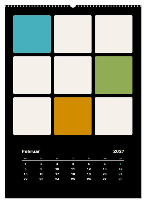Fotokalender FARBFLÄCHEN (CALVENDO Wandkalender 2027)