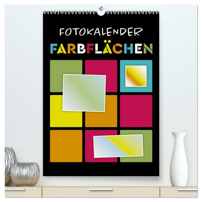 Fotokalender FARBFLÄCHEN (CALVENDO Premium Wandkalender 2027)