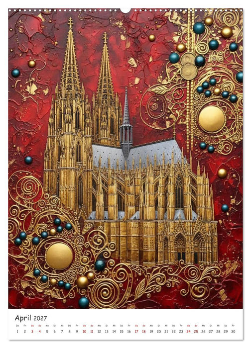 Kölner Dom-Impressionen: Eine künstlerische Reise (CALVENDO Wandkalender 2027)