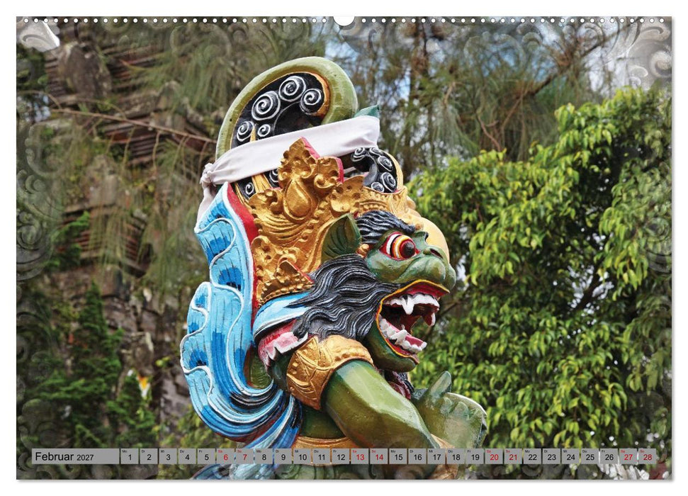 Bali - Tempelwächter und Dämonen (CALVENDO Wandkalender 2027)
