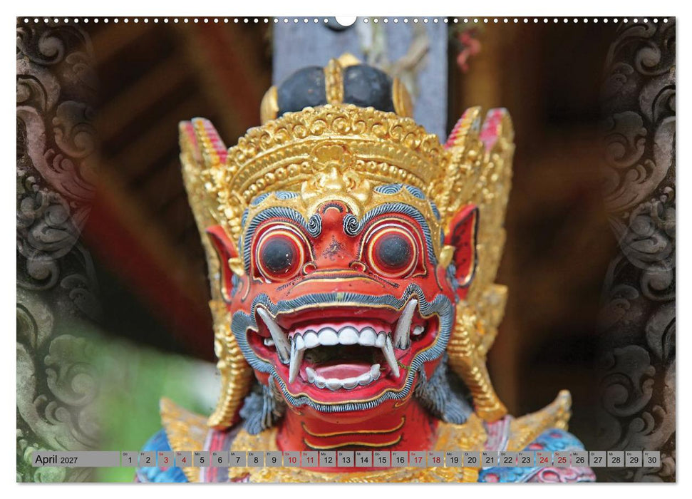 Bali - Tempelwächter und Dämonen (CALVENDO Wandkalender 2027)