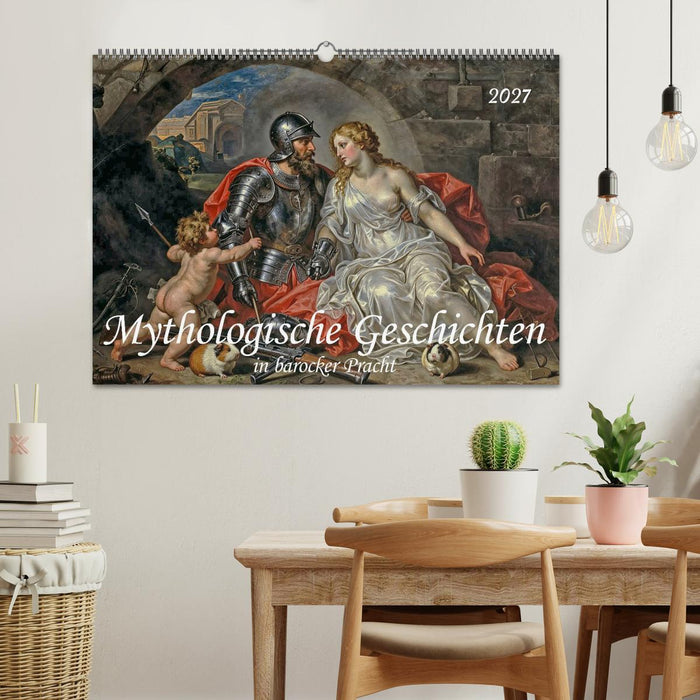 Mythologische Geschichten in barocker Pracht (CALVENDO Wandkalender 2027)