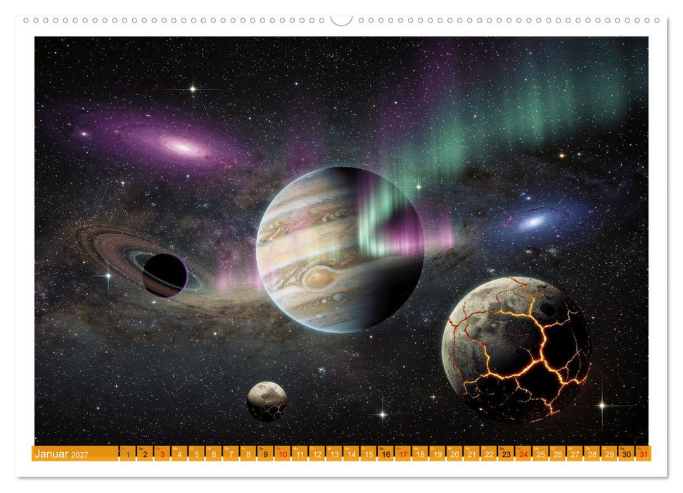 Kosmische Anomalien (CALVENDO Wandkalender 2027)