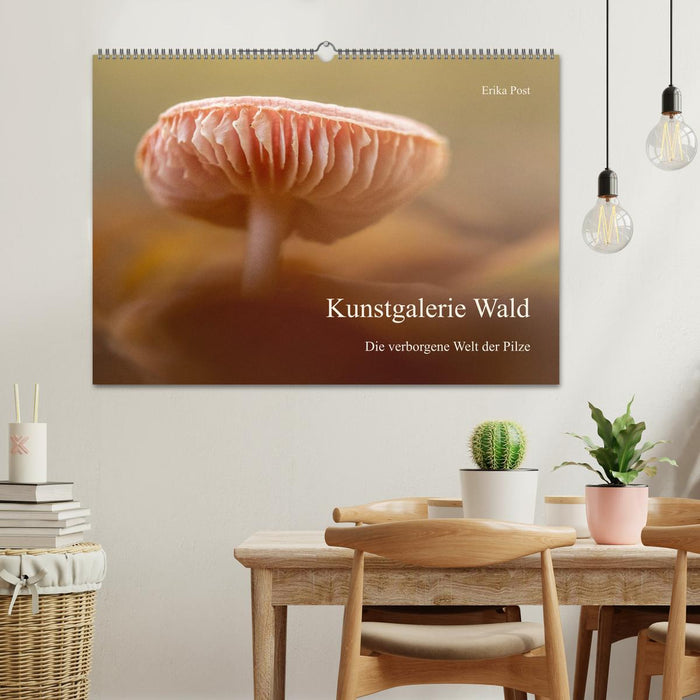 Kunstgalerie Wald - die verborgene Welt der Pilze (CALVENDO Wandkalender 2027)