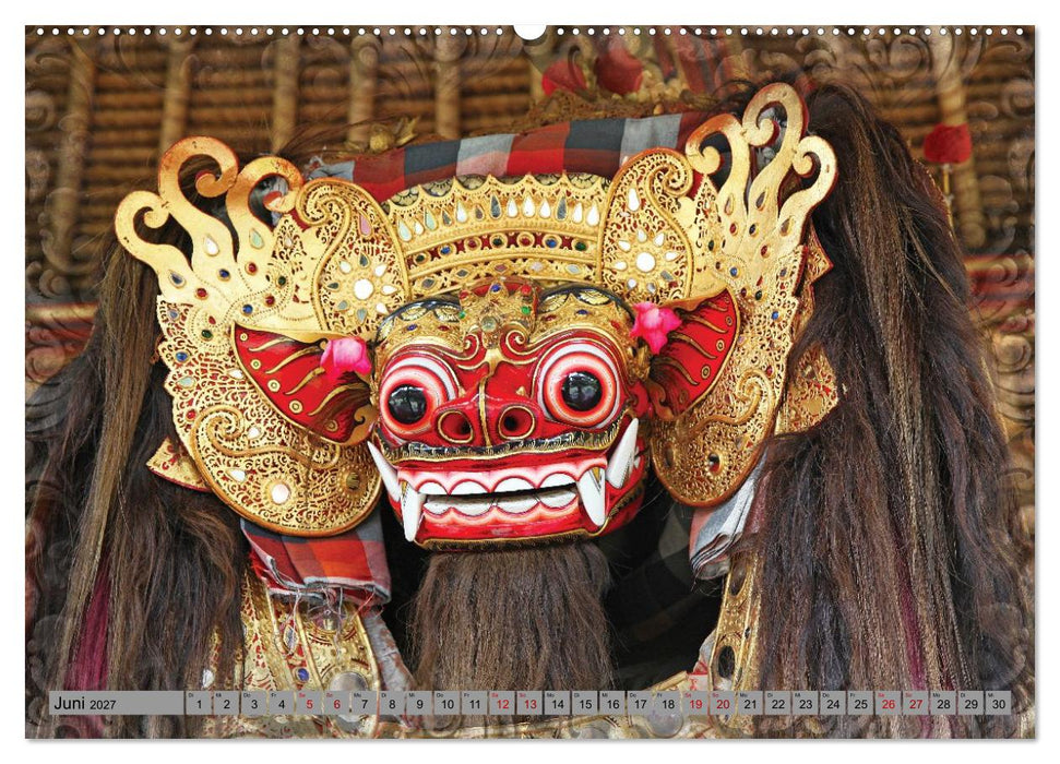 Bali - Tempelwächter und Dämonen (CALVENDO Premium Wandkalender 2027)