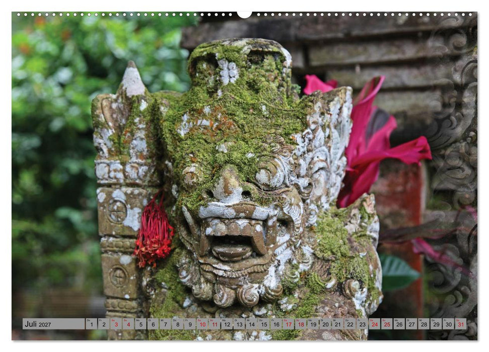 Bali - Tempelwächter und Dämonen (CALVENDO Premium Wandkalender 2027)