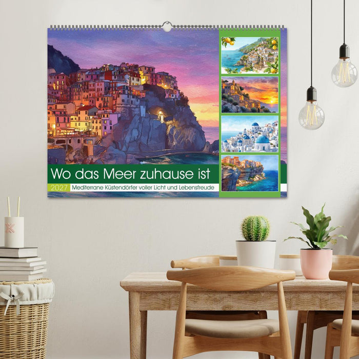 Wo das Meer zuhause ist (CALVENDO Wandkalender 2027)