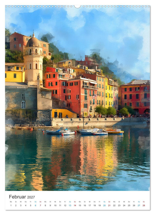 Das Blau des Südens (CALVENDO Premium Wandkalender 2027)