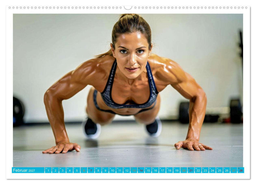 Sexy Girls - Body Building (CALVENDO Wandkalender 2027)