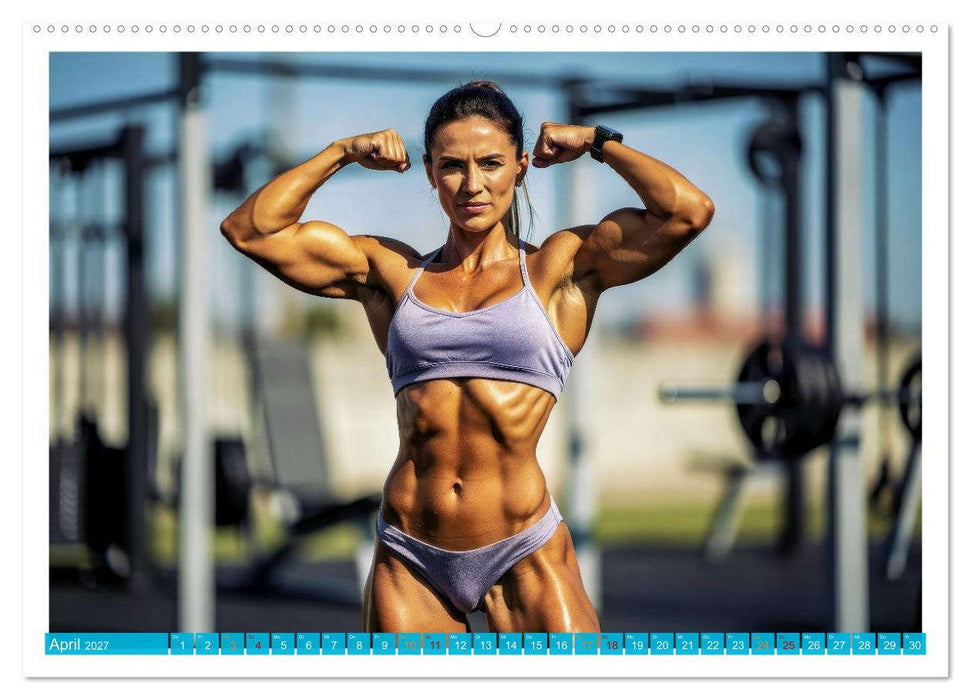 Sexy Girls - Body Building (CALVENDO Wandkalender 2027)