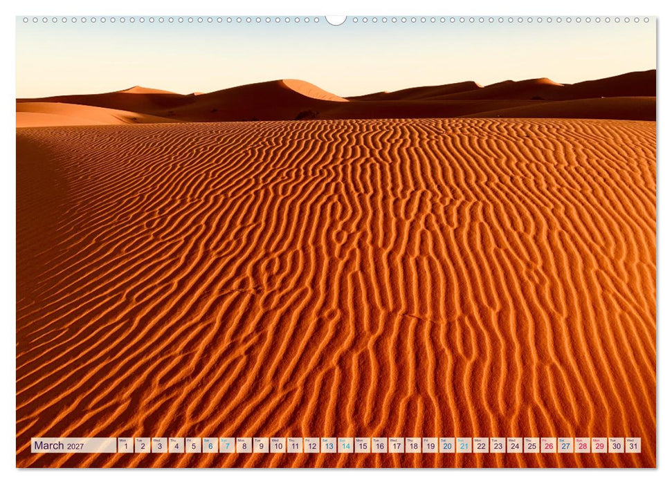Marocco’s Silent Desert (CALVENDO Monthly Calendar 2027)