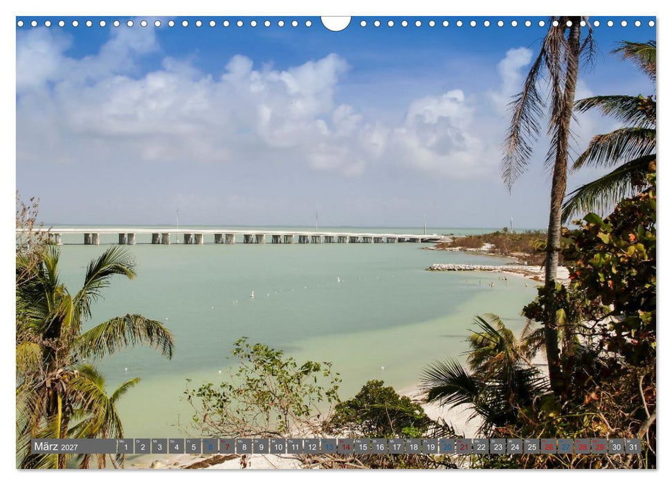 Sunshine State Florida Natur, Tierwelt und Nationalparks (CALVENDO Wandkalender 2027)