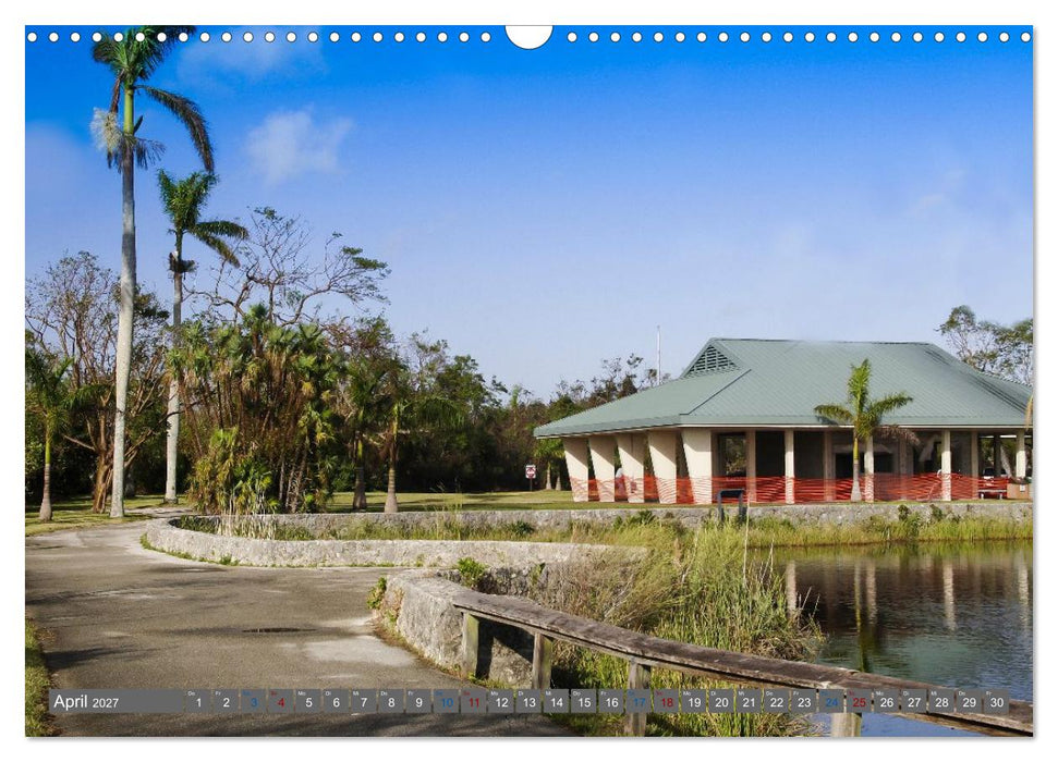 Sunshine State Florida Natur, Tierwelt und Nationalparks (CALVENDO Wandkalender 2027)