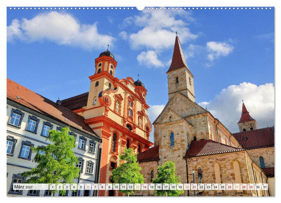 Ellwangen - Jagst im Ostalbkreis (CALVENDO Wandkalender 2027)