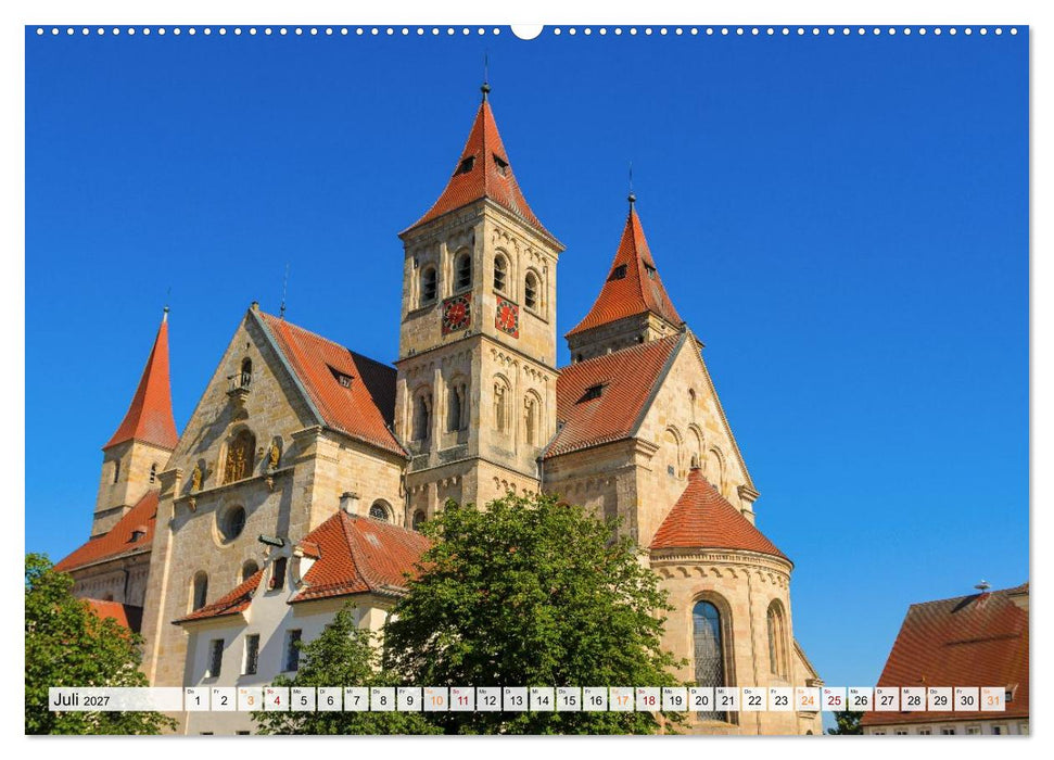 Ellwangen - Jagst im Ostalbkreis (CALVENDO Premium Wandkalender 2027)