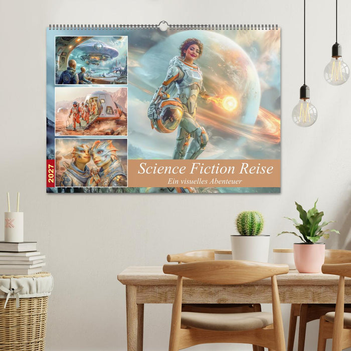 Science Fiction Reise - Ein visuelles Abenteuer (CALVENDO Wandkalender 2027)