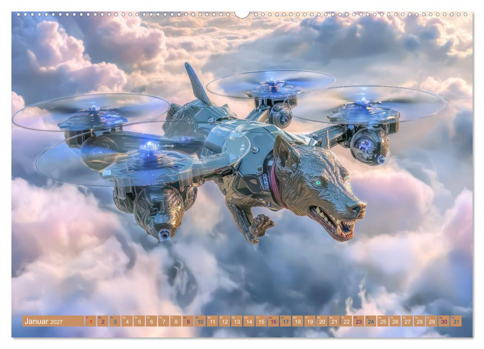 Science Fiction Reise - Ein visuelles Abenteuer (CALVENDO Wandkalender 2027)