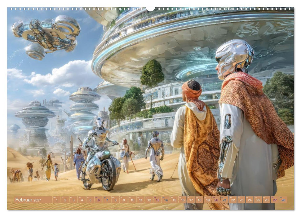Science Fiction Reise - Ein visuelles Abenteuer (CALVENDO Wandkalender 2027)